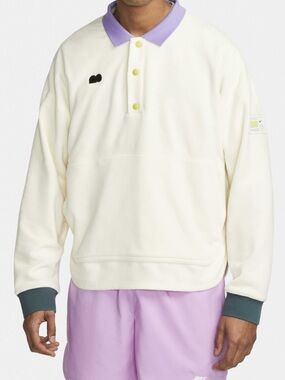 Nike Tennis Naomi Osaka Fleece Top Large
